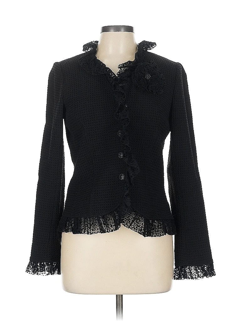 Pre-owned Teri Jon Blazer Jacket In Black