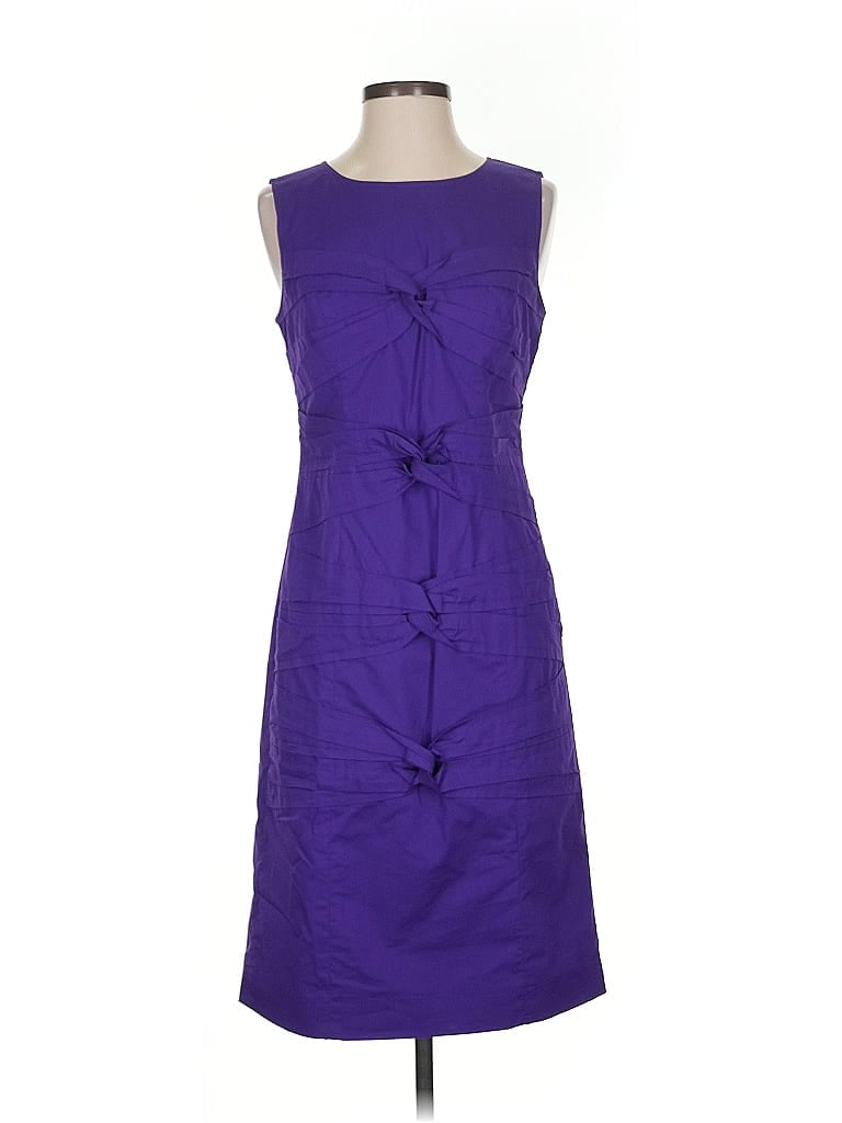 Pre-owned J. Peterman Cocktail Dress In Purple