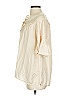 Sundance 100% Rayon Ivory 3/4 Sleeve Blouse Size XS - photo 5