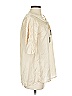Sundance 100% Rayon Ivory 3/4 Sleeve Blouse Size XS - photo 4