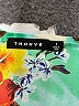 Trouve 100% Polyester Tropical Teal Short Sleeve Blouse Size S - photo 6