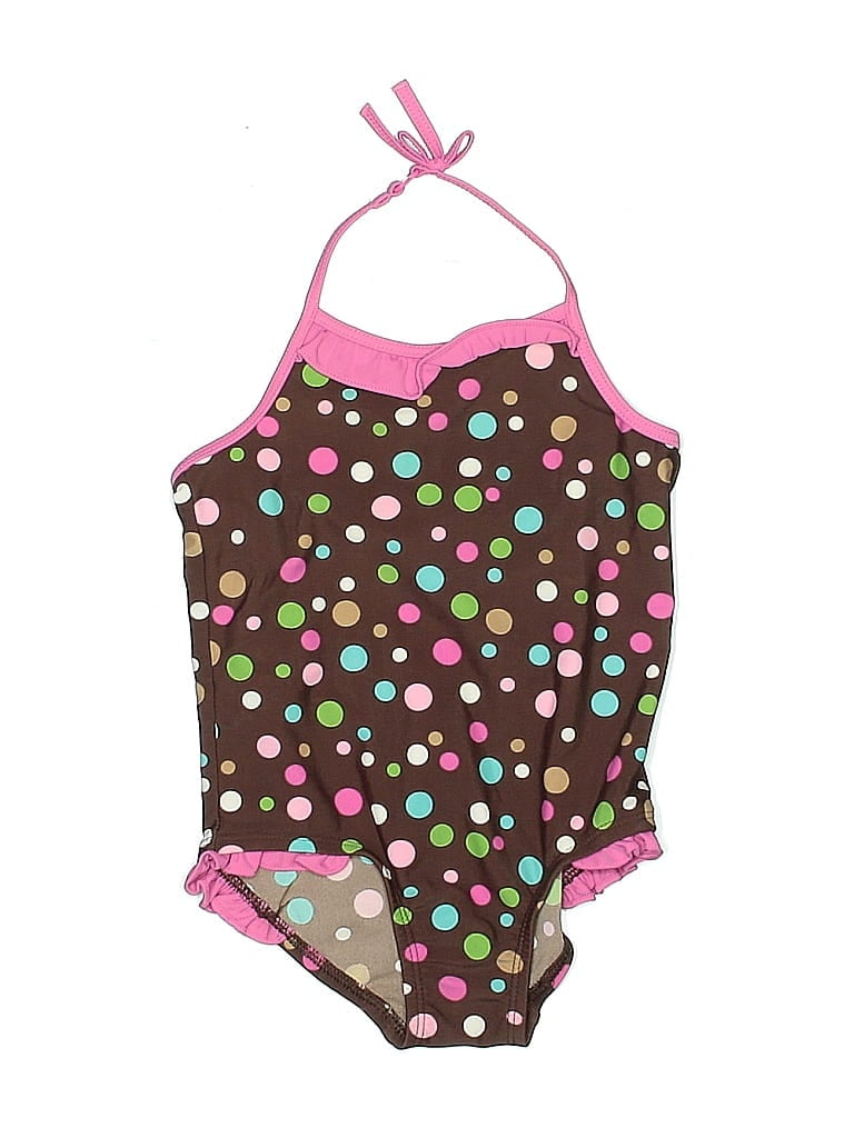 Pre-owned Baby Gap Kids' One Piece Swimsuit In Brown