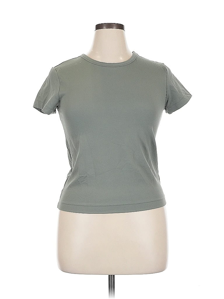 Pre-owned Flx Active T-shirt In Gray