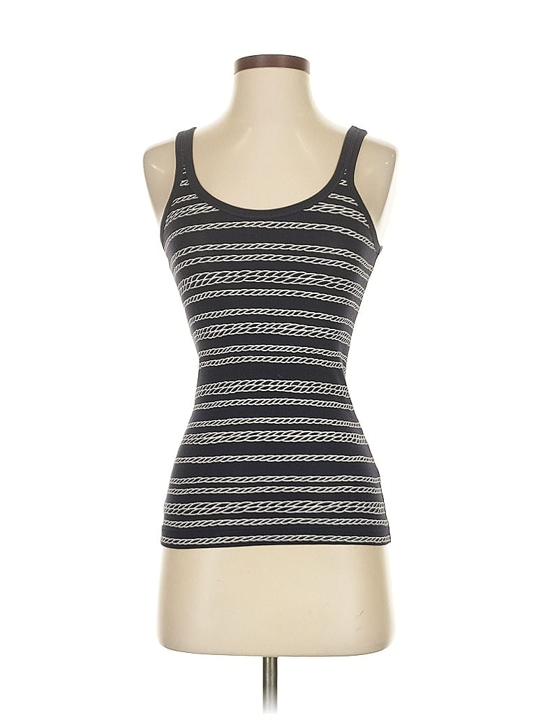 Pre-owned Banana Republic Tank Top Gray Strapless Neckline Tops