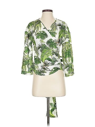 Lea & Viola 3/4 Sleeve Blouse (view 1)