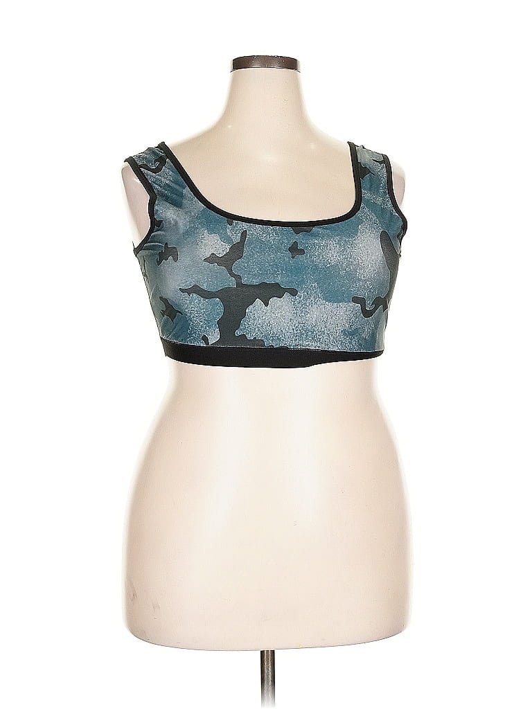 Pre-owned Unbranded Sports Bra In Blue