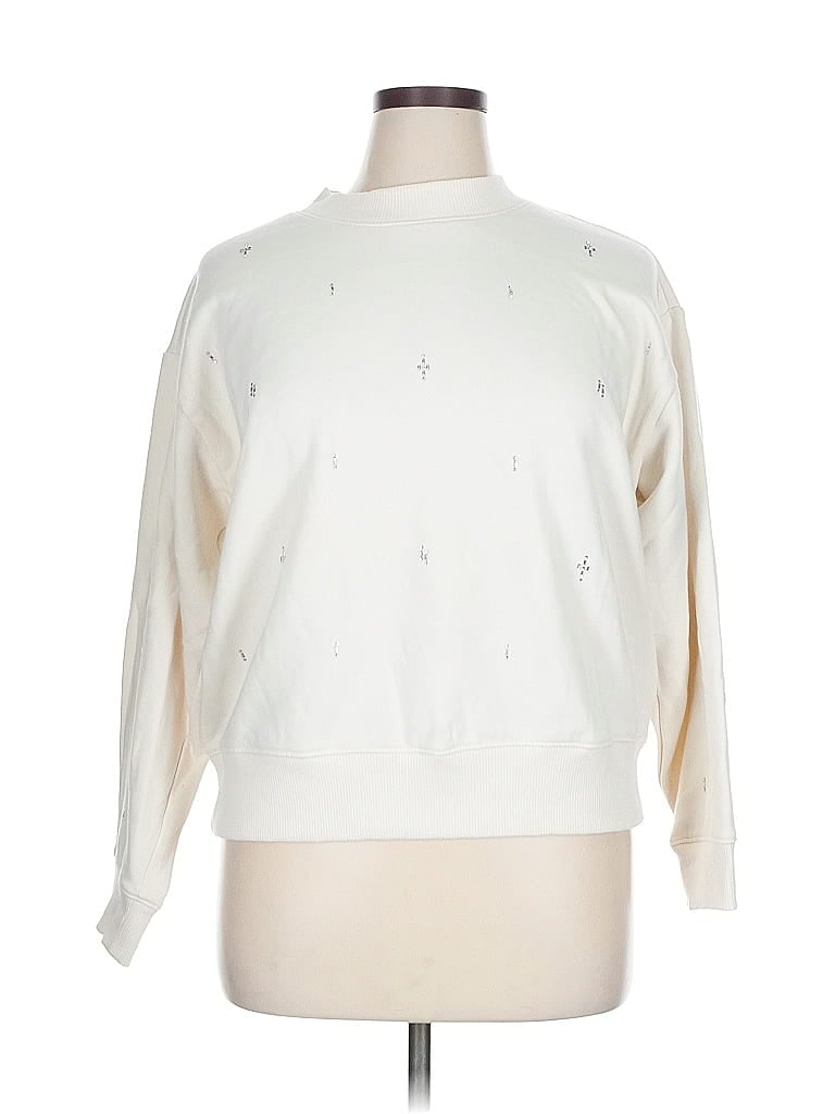 Pre-owned A New Day Sweatshirt In White