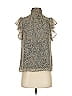 1.State 100% Polyester Silver Sleeveless Blouse Size XS - photo 1