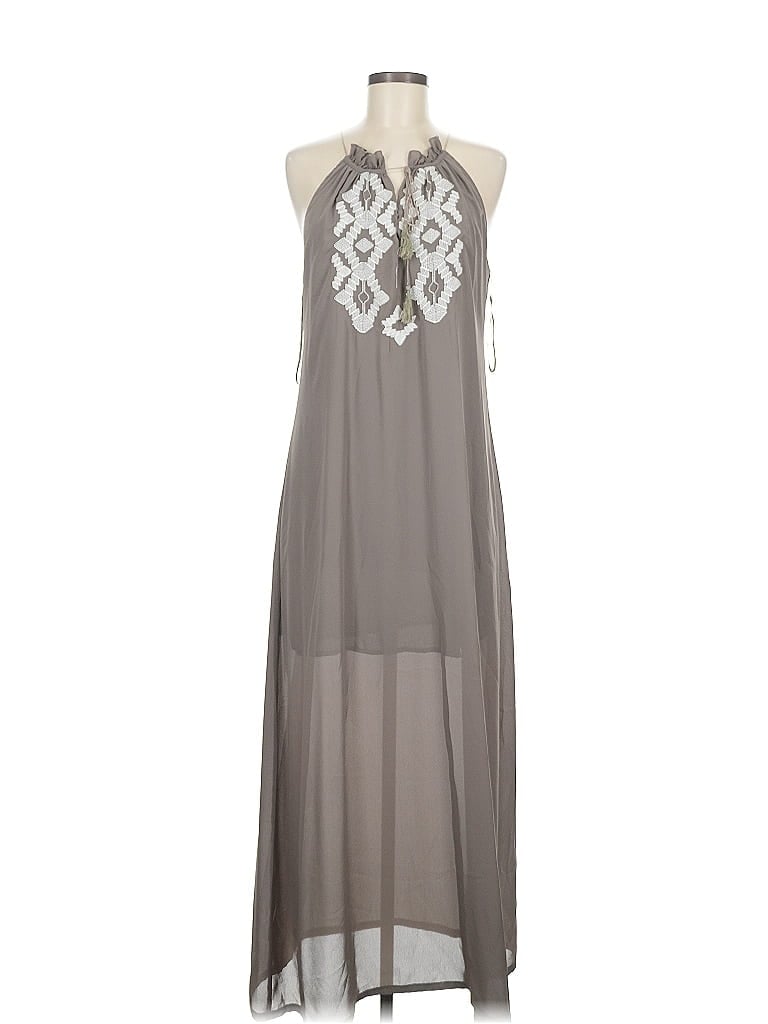 Pre-owned Love Stitch Casual Dress In Gray