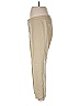 Ecru Solid Tan Casual Pants Size 10 - photo 5