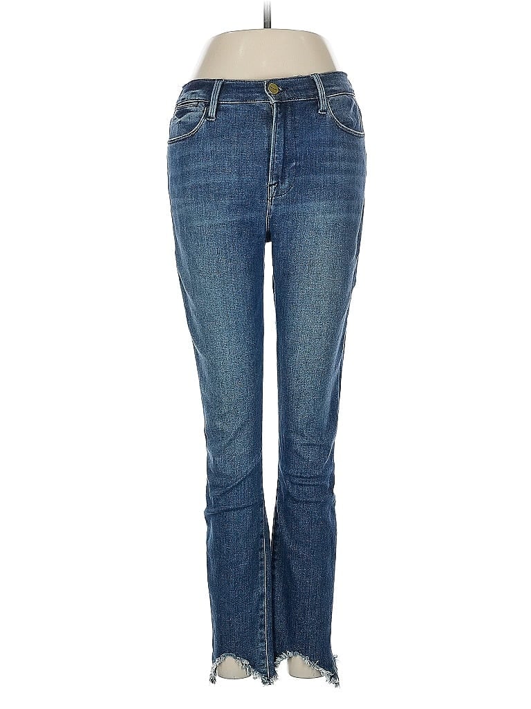Pre-owned Frame Jeans In Blue