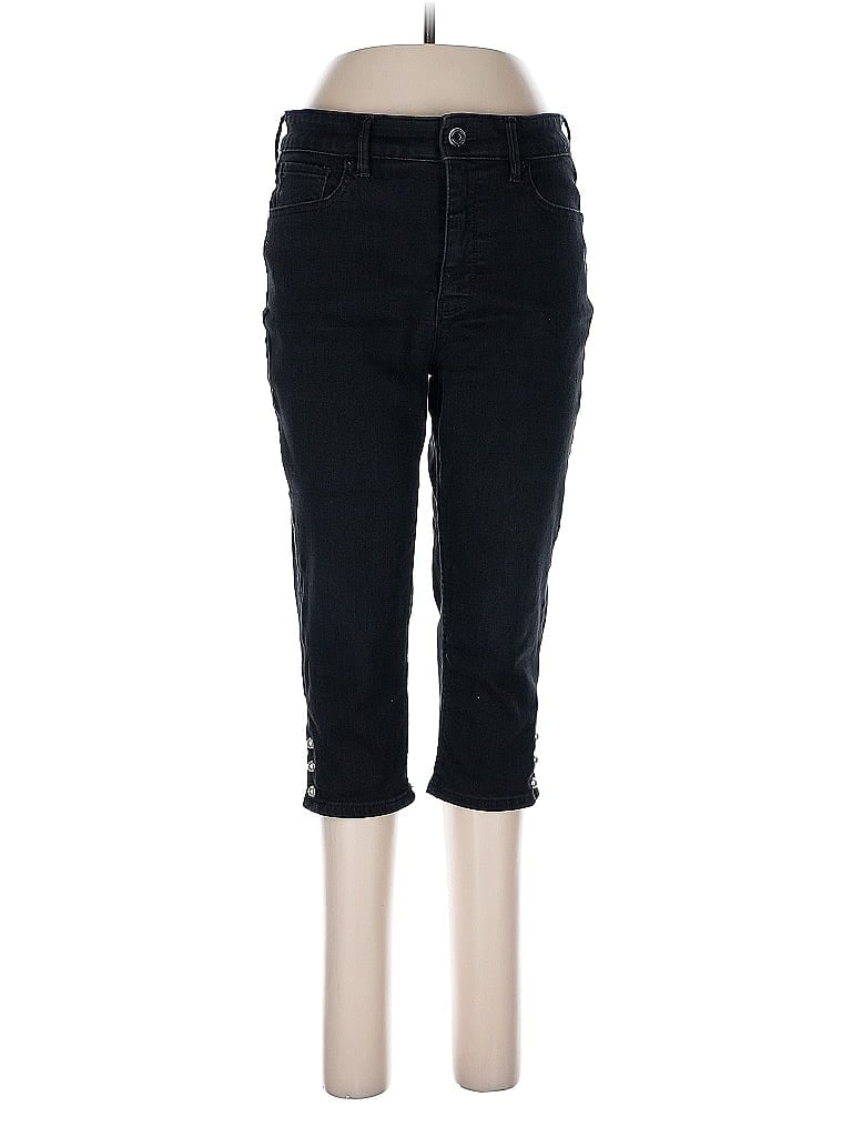 Pre-owned White House Black Market Jeans In Black