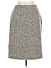 Michael Kors 100% Virgin Wool Tweed Gray Tan Wool Skirt Size 6 - photo 1