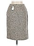 Michael Kors 100% Virgin Wool Tweed Gray Tan Wool Skirt Size 6 - photo 2