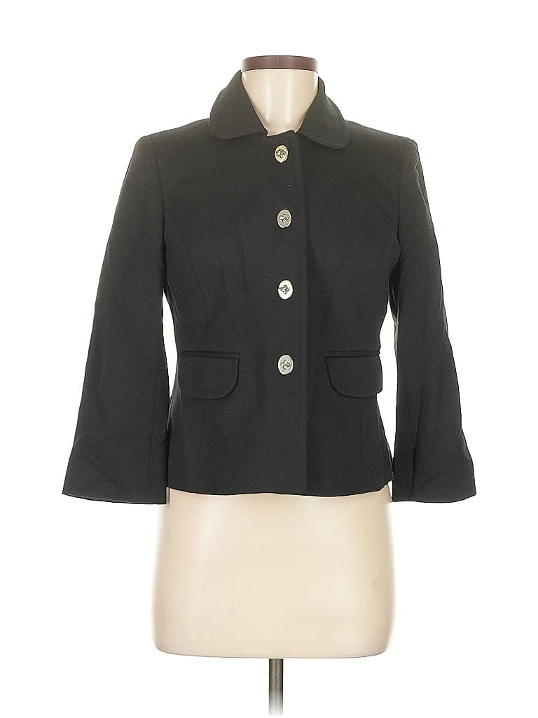 Pre-owned Ann Taylor Loft Blazer Jacket In Black
