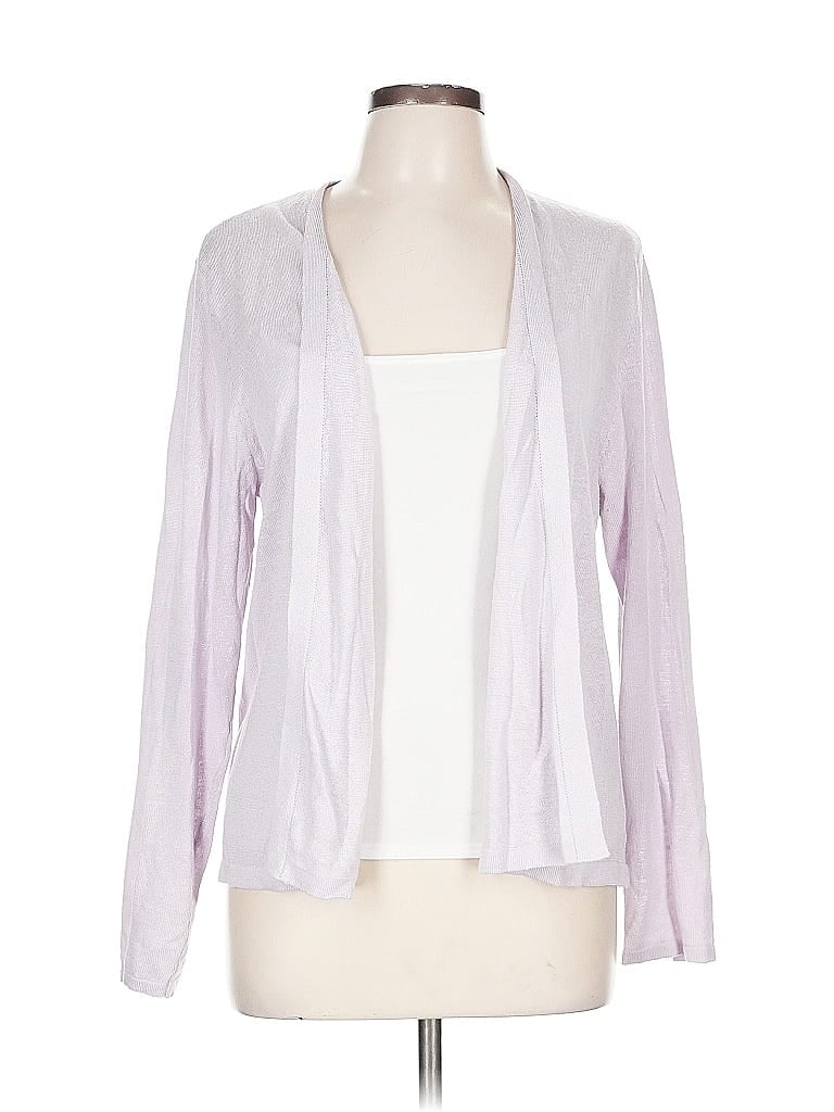 Click to view more detailed imagery on our partner's website Pre-owned Jjill Cardigan Sweater In Purple