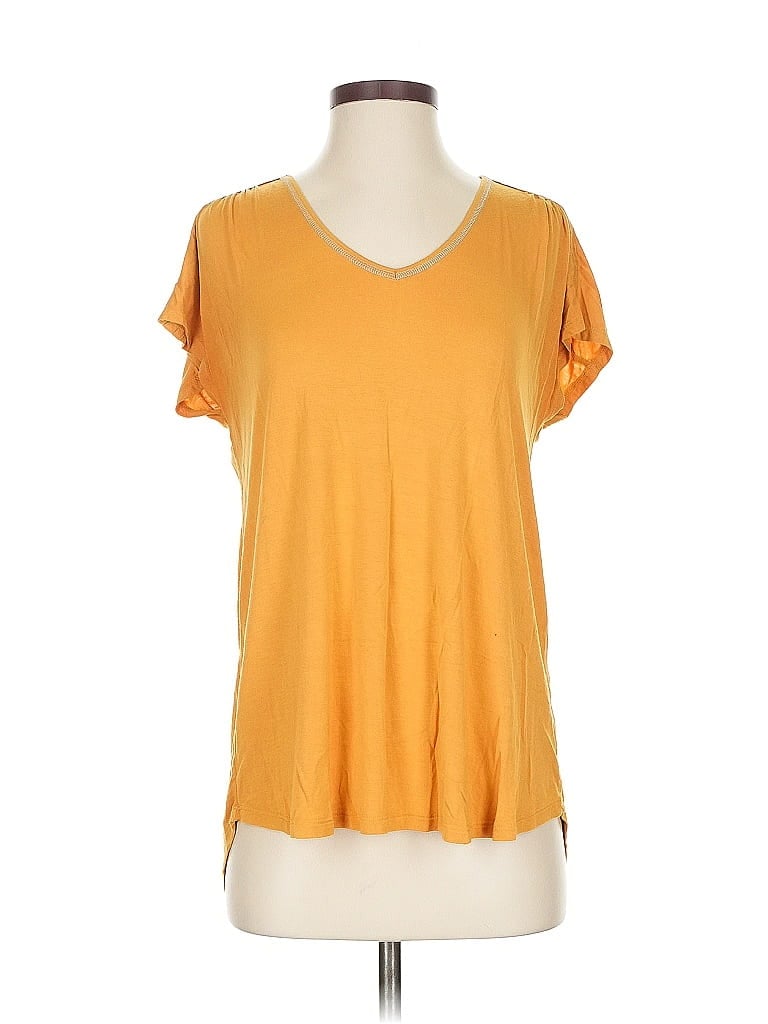 Pre-owned Matilda Jane Short Sleeve T-shirt In Yellow