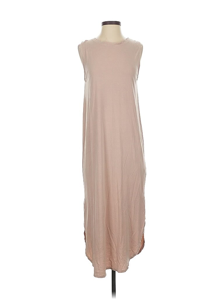 Pre-owned Project Social T Casual Dress In Brown