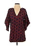 Escapada Red 3/4 Sleeve Blouse Size XS - photo 1