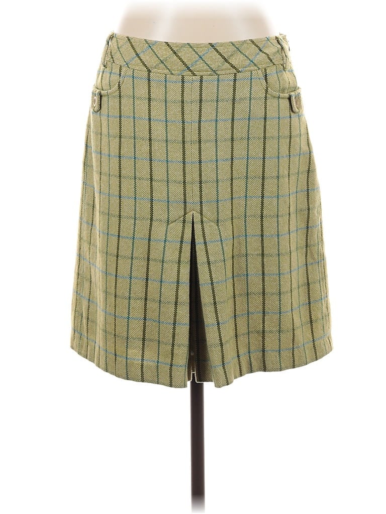 Pre-owned Ann Taylor Loft Casual Skirt In Green