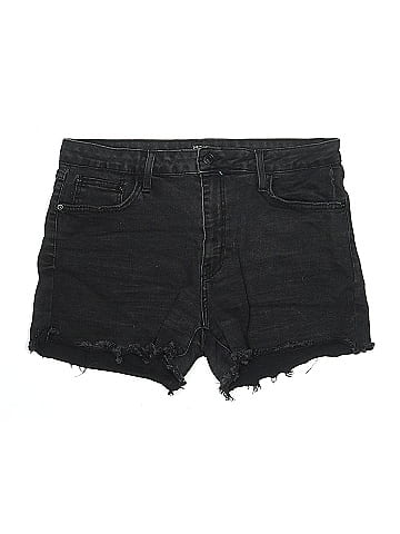 Just Black Denim Shorts (view 1)