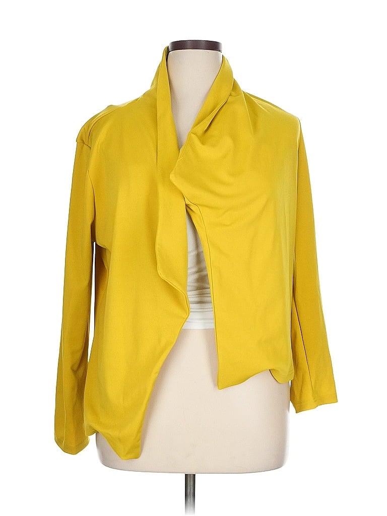 Pre-owned Unbranded Jacket In Yellow