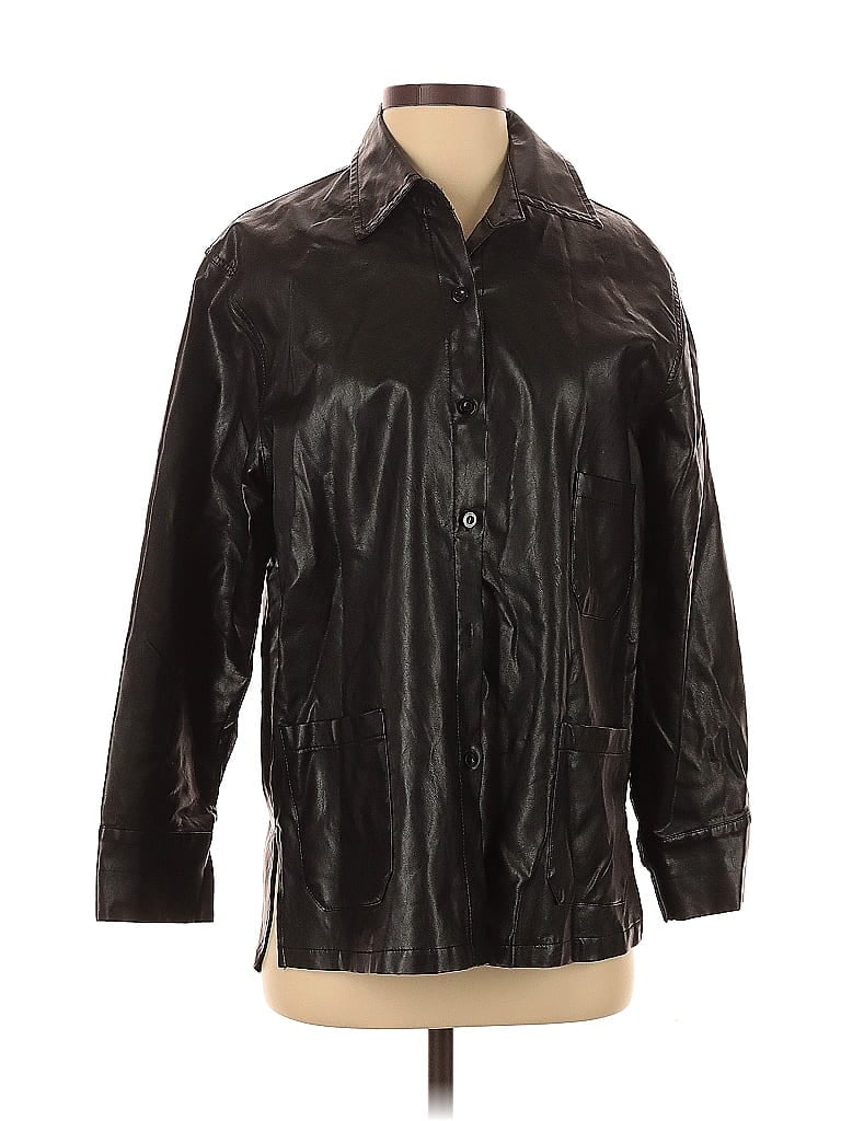 Pre-owned Cider Raincoat In Black