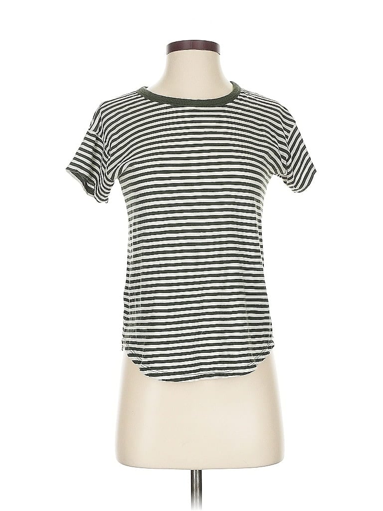 Pre-owned Madewell Short Sleeve T-shirt In Green