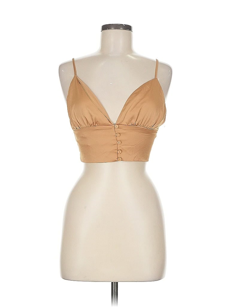 Pre-owned Forever 21 Bodysuit In Brown