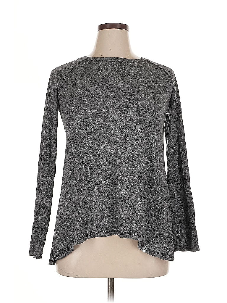 Pre-owned Marc New York By Andrew Marc Performance 3/4 Sleeve T-shirt In Gray