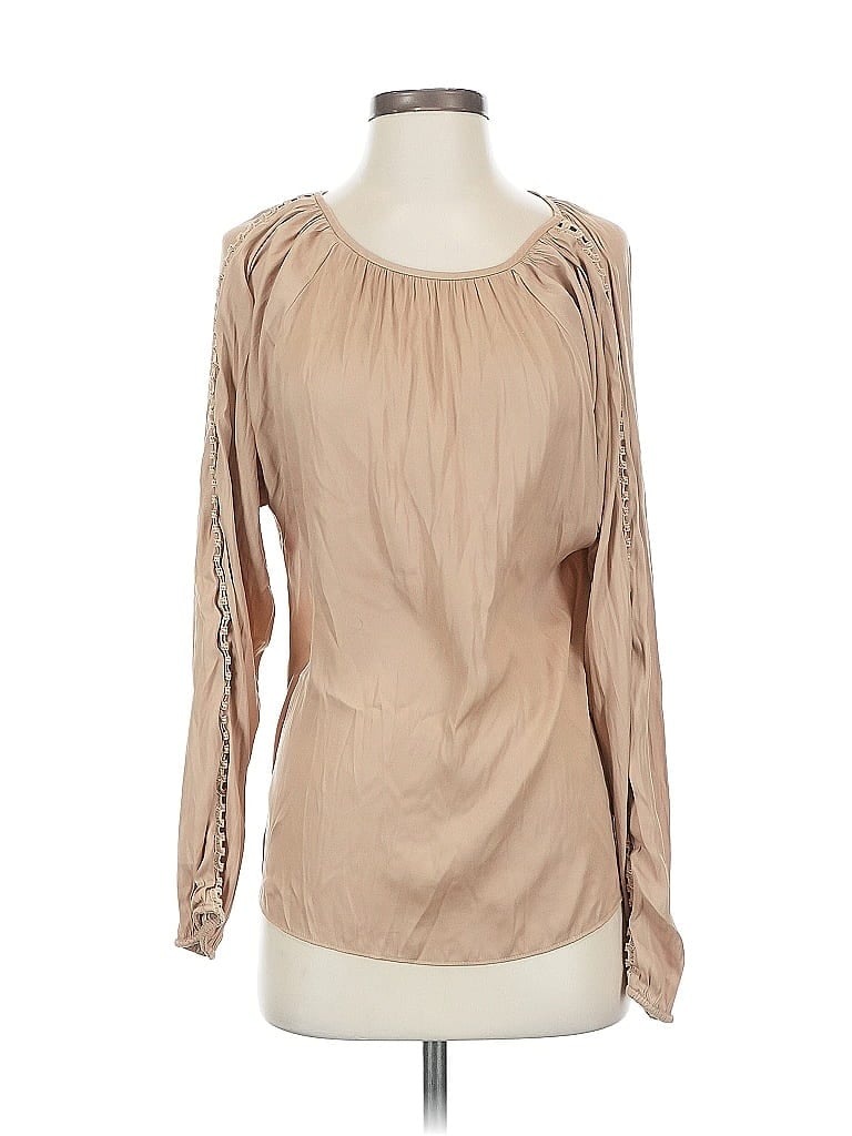 Click to view more detailed imagery on our partner's website Pre-owned Ann Taylor Long Sleeve Blouse In Brown