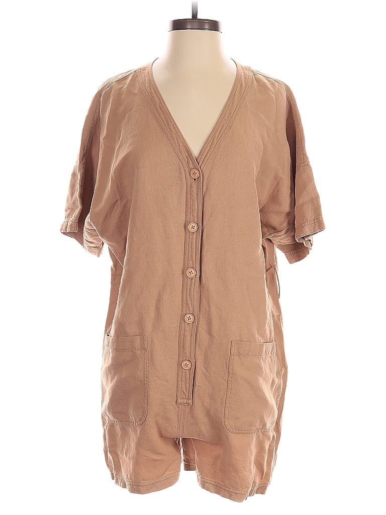 Pre-owned Apiece Apart Romper In Brown