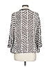 Skemo 100% Rayon Gray 3/4 Sleeve Blouse Size L - photo 2