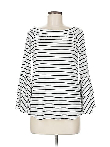 She + Sky 3/4 Sleeve Top (view 1)