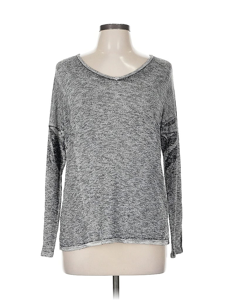 Pre-owned T Party Long Sleeve T-shirt In Silver
