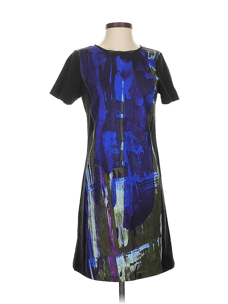 Pre-owned Simply Vera Vera Wang Casual Dress In Black