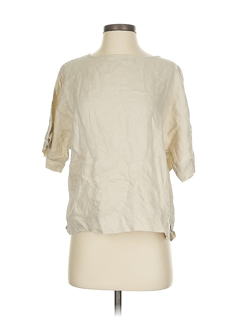 Click to view more detailed imagery on our partner's website Pre-owned Chico's 3/4 Sleeve Blouse In White
