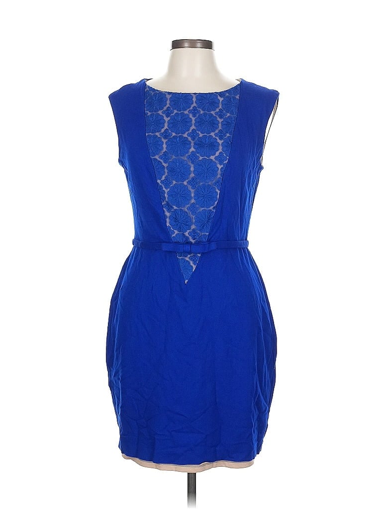 Pre-owned Taylor Cocktail Dress In Blue