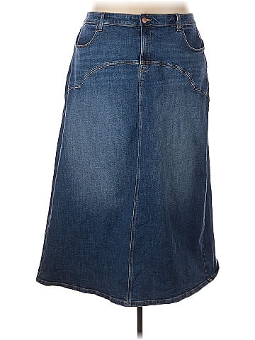 Lane Bryant Denim Skirt (view 1)