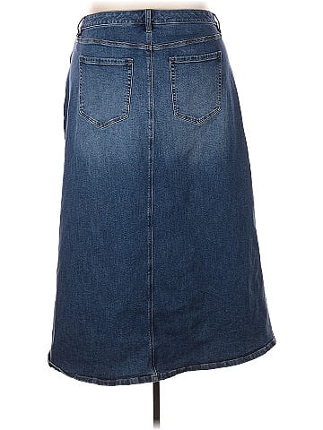 Lane Bryant Denim Skirt (view 2)