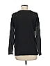 Banana Republic 100% Polyester Gray Long Sleeve Top Size M - photo 2