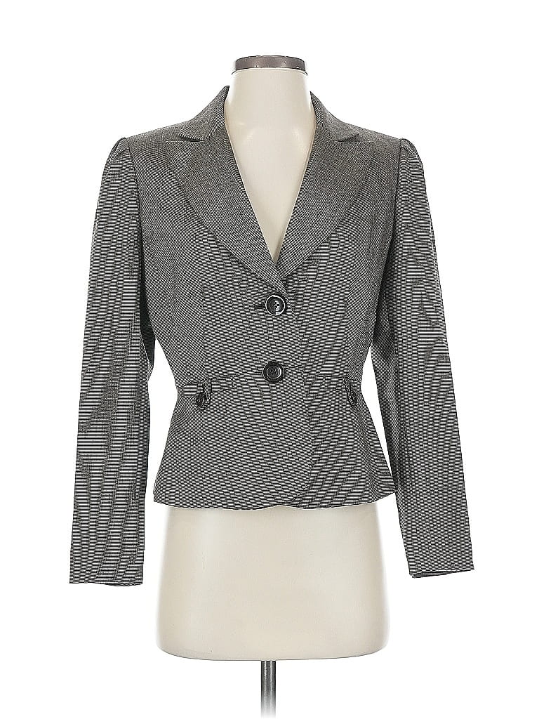 Pre-owned Tahari By Asl Blazer Jacket In Gray