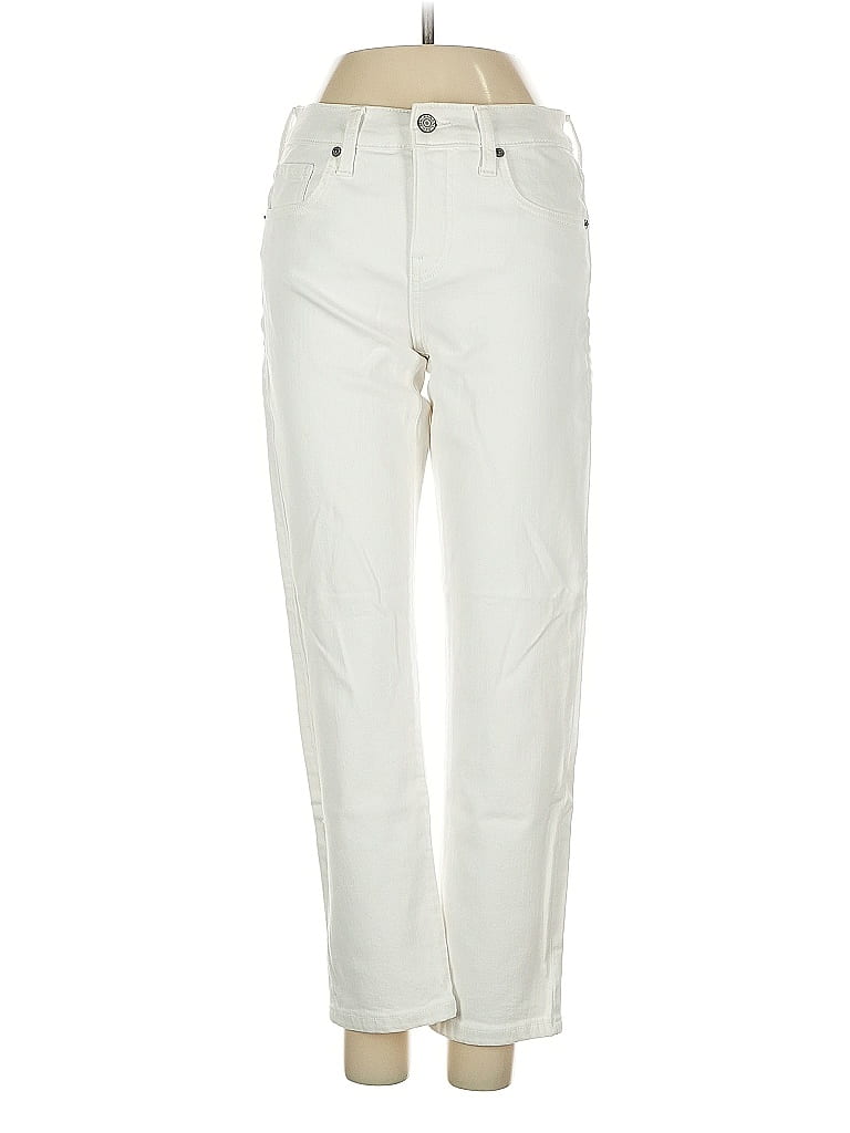 Pre-owned Banana Republic Factory Store Jeans In White