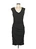 Halogen Solid Black Cocktail Dress Size M - photo 1
