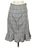 Banana Republic Plaid Gray Formal Skirt Size M (estimated) - photo 1