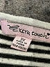 Extra Touch Stripes Black Short Sleeve T-Shirt Size 2X - photo 4