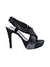 Diane von Furstenberg Black Heels Size 8 1/2 - photo 1