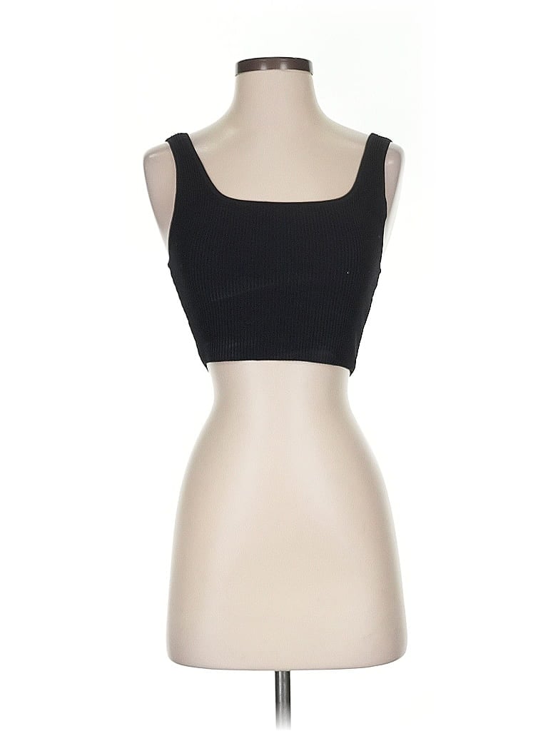Pre-owned Babaton Tube Top Black Strapless Neckline Tops