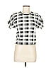 Theory Silver Short Sleeve Top Size M - photo 1