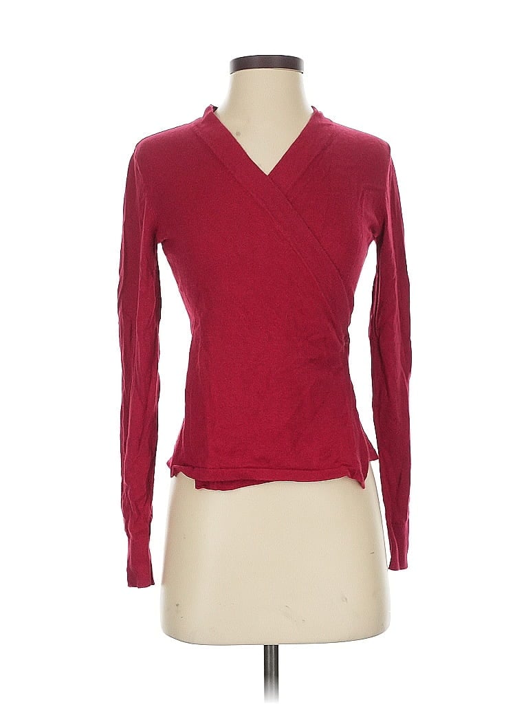 Pre-owned Cabi Cardigan Sweater In Red